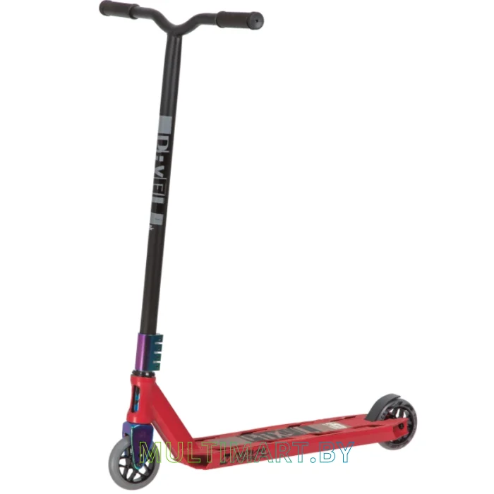 Самокат Novatrack Pixel Pro BL 110A.PIXEL.RD20 (черный/красный, 2020)